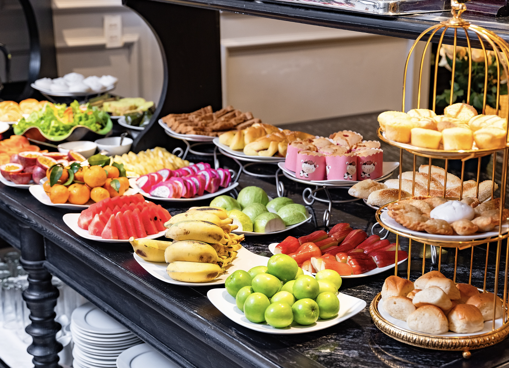 Buffet sáng đa dạng